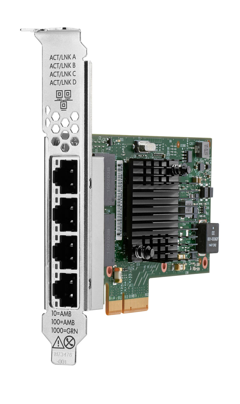 HPE Broadcom BCM5719 Ethernet 1Gb 4-port BASE-T Adapter for Intern 1 Mbit/s