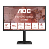 AOC 27E4CV computerskærm 68,6 cm (27") 1920 x 1080 pixel Fuld HD LED Sort