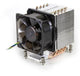 Inter-Tech A-19 Processor Køler 8 cm Aluminium, Sort