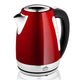 Eta Digi elkedel 1,7 L 2200 W Rød