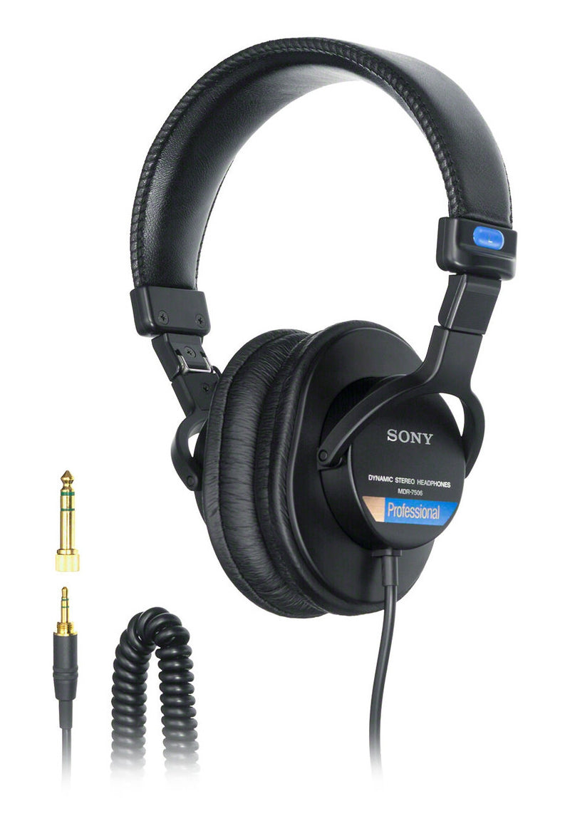Sony MDR7506 hovedtelefoner/headset Ledningsført Scene/studie Sort