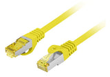 Lanberg PCF6A-10CU netværkskabel Gul 0,5 m Cat6a S/FTP (S-STP)