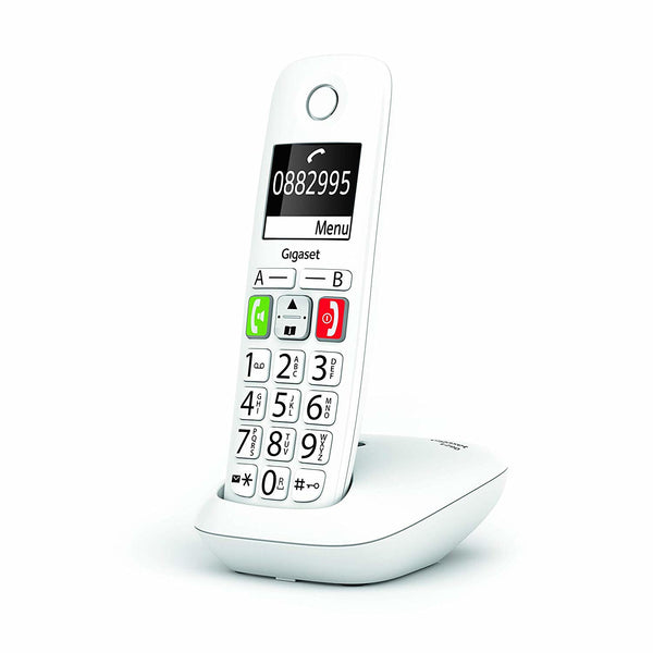 Gigaset E290 Analog/DECT-telefon Nummervisning Hvid