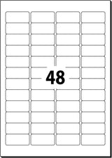 Sigel LA315 adresse- og postetiket Hvid
