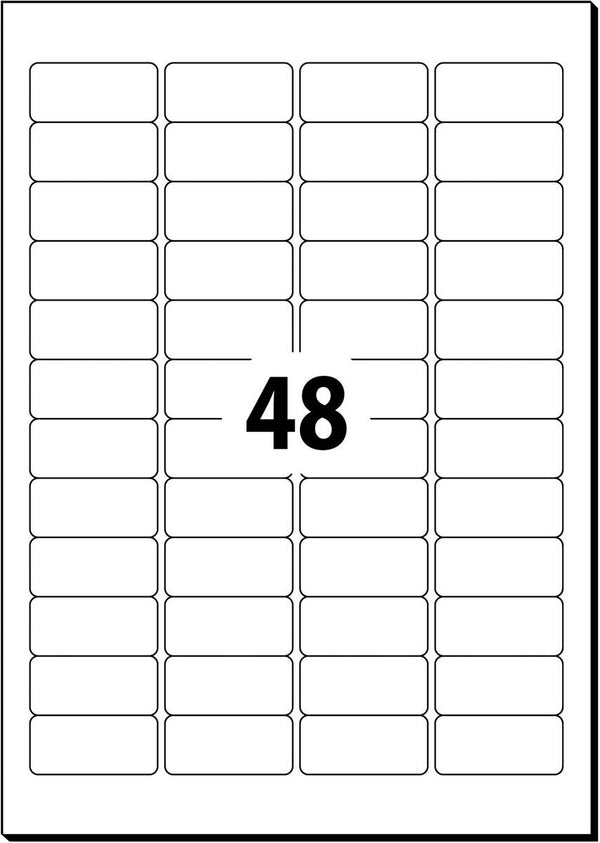Sigel LA315 adresse- og postetiket Hvid