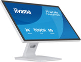 iiyama ProLite T2452MSC-W1AG computerskærm 61 cm (24") 1920 x 1080 pixel Fuld HD LED Berøringsskærm Hvid
