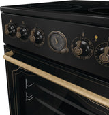 Gorenje GECS5B70CLB Fritstående komfur Elektrisk Keramisk Sort
