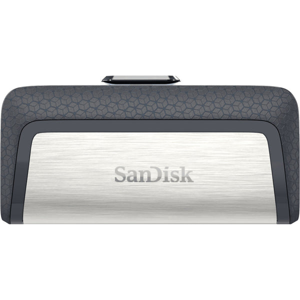 SanDisk Ultra Dual Drive USB Type-C USB-nøgle 128 GB USB Type-A / USB Type-C 3.2 Gen 1 (3.1 Gen 1) Sort, Sølv