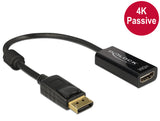 DeLOCK 62609 videokabel adapter 0,2 m DisplayPort HDMI Sort