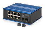 Digitus DN-651151 netværksswitch Ikke administreret Gigabit Ethernet (10/100/1000) Strøm over Ethernet (PoE) Sort, Blå