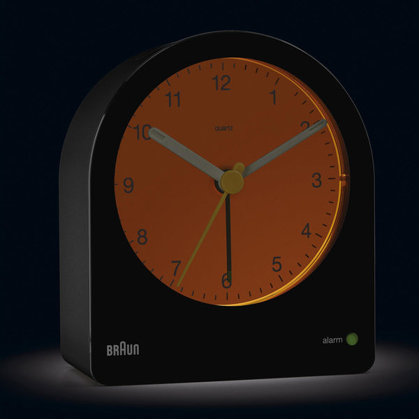Braun BC22 Quartz alarmur Sort, Gul