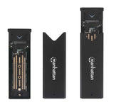 Manhattan 130530 drevkabinet SSD kabinet Sort M.2