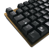 CHERRY KC 200 MX tastatur Universel USB QWERTY Engelsk Sort, Bronze