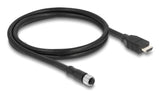 DeLOCK 81217 sensor- & aktuatorkabel 1 m M12 HDMI Sort