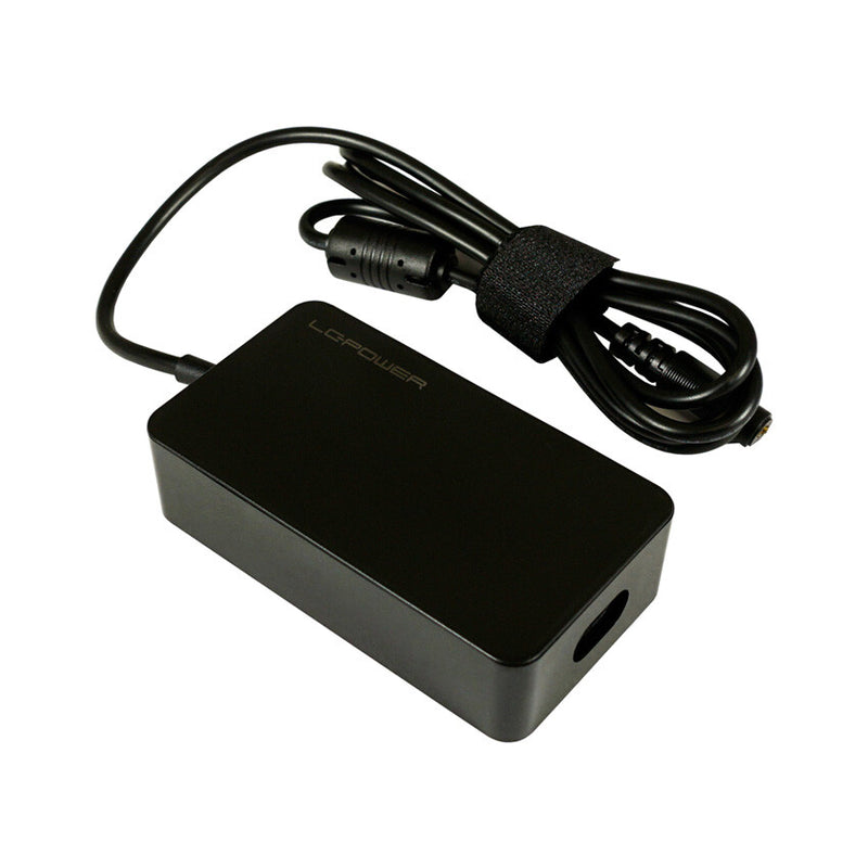 LC-Power LC-NB-PRO-45 strømadapter og vekselret Indendørs 45 W Sort