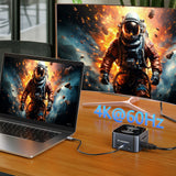 Wozinsky 12w1 ladowanie bezprzewodowe aluminiowy kabel 15 cm Ledningsført USB 3.2 Gen 2 (3.1 Gen 2) Type-C Grå