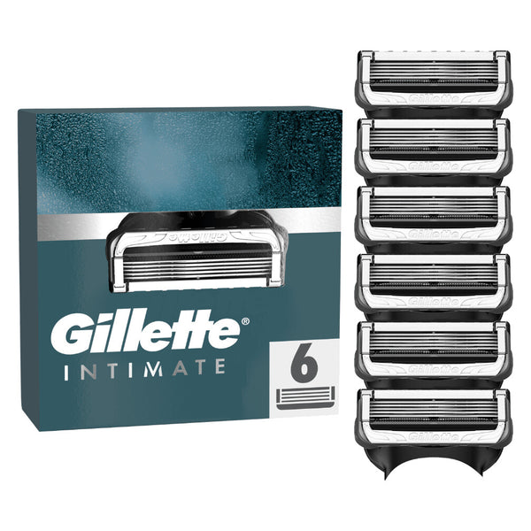 Gillette INTIMATE barberblad 6 stk Mænd