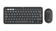 Logitech 920-012257 tastatur Mus inkluderet Universel RF trådløs + Bluetooth QWERTY Nordisk Grafit
