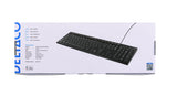 Deltaco TB-626-C tastatur Universel USB QWERTY Nordisk Sort