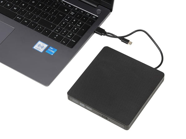 iBox IED03 optisk diskdrev DVD±RW Sort
