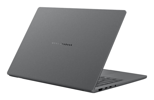 ASUS Zenbook A14 UX3407QA-QD496W Copilot+ PC Snapdragon X1-26-100 Laptop 35,6 cm (14") WUXGA 32 GB LPDDR5x-SDRAM 1 TB SSD Wi-Fi 6E (802.11ax) Windows 11 Home Tysk Grå
