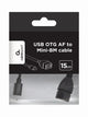 Gembird USB mini/USB 0.15m USB-kabel USB 2.0 0,15 m Mini-USB B USB A Sort