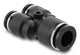 DeLOCK 60752 luftfittings og stik Sort Metal, Plast Indvendigt gevind 1 stk