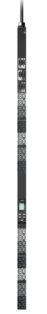 APC NetShelter Rack PDU Advanced Gen 2, Switched Metered Outlet, 3Phase, 22.1kW 400V 32A or 17.3kW 415V 30A, 530P6, 48 Outlet strømforsyningsenhed (PDU) 42 AC stikkontakt(er) 0U Sort