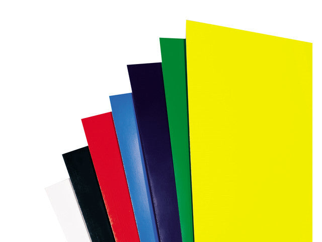 GBC Indbindingsomslag HiGloss A4 dobbeltsidet hvid 250 g