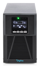 Digitus DN-170130 UPS-enhed Dobbeltkonvertering (online) 1 kVA 1000 W 4 AC stikkontakt(er)