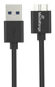 MediaRange MRCS239 USB-kabel USB 3.2 Gen 1 (3.1 Gen 1) 0,5 m USB A Micro-USB B 5 Gbit/sek. Sort