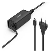 Hama 00200023 strømadapter og vekselret Indendørs 65 W Sort