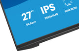 iiyama ProLite XB2791QS-B1 computerskærm 68,6 cm (27") 2560 x 1440 pixel Quad HD LED Sort