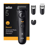 Braun BeardTrimmer 9 BT5520 skæg trimmer Batteri 40 2 cm Våd og tør Sort