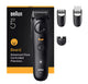 Braun BeardTrimmer 9 BT5520 skæg trimmer Batteri 40 2 cm Våd og tør Sort