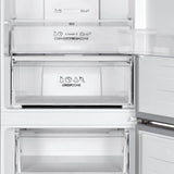Gorenje Fritstående køle /fryseskab med Multiflow 360° til jævn køling på alle hylder og NoFrost Plus, der fjerner behovet for afrimning. Fast Freeze nedfryser hurtigt nyindsatte varer og bevarer kvaliteten effektivt.