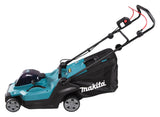 Makita LM004GZ plæneklipper Skubbe plæneklipper Batteri Sort, Blå