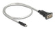 DeLOCK 64266 serielkabel Sort, Transparent 0,5 m USB C RS-422/RS-485