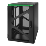 APC AR118SM stativ 18U Vægmonteret stativ Sort