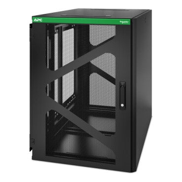 APC AR118SM stativ 18U Vægmonteret stativ Sort