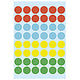 HERMA Multi-purpose labels ø 12 mm colours assorted 240 pcs. selvklæbende etiket