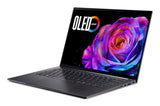 Acer Swift SFX14-73G-79BJ Intel Core Ultra 7 255H Laptop 36,8 cm (14.5") Berøringsskærm 2.8K 32 GB LPDDR5x-SDRAM 1 TB SSD NVIDIA GeForce RTX 5060 Wi-Fi 6E (802.11ax) Windows 11 Home Tysk Grå