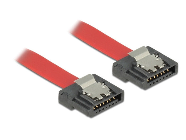DeLOCK 83833 SATA-kabel 0,2 m SATA 7-pin Rød