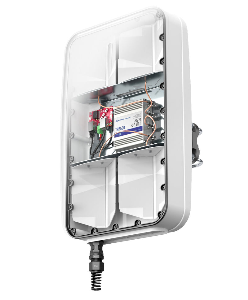 QuWireless QuMax Omni for TRB500 antenne Omniretningsbestemt antenne PoE/LAN 4 dBi
