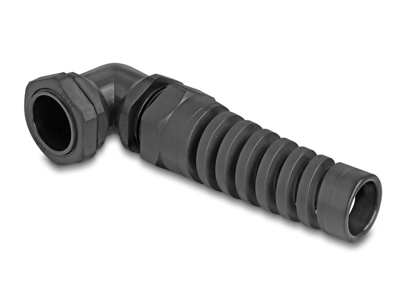 DeLOCK 60589 kabelforskruning Sort Plast 1 stk