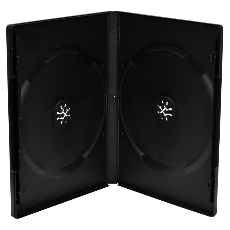 MediaRange BOX12-M optisk disk etui DVD-boks 2 diske Sort