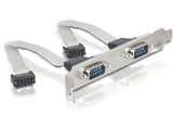 DeLOCK PCI Express card 4 x serial, 1x parallel interface-kort/adapter