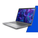 HP ZBook 8 G1i Intel Core Ultra 5 225H Mobil workstation 35,6 cm (14") Berøringsskærm WUXGA 16 GB DDR5-SDRAM 512 GB SSD NVIDIA RTX 500 Ada Wi-Fi 7 (802.11be) Windows 11 Pro Sølv