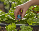 Gardena MDS 6-Pat.Spray Nozzle Sort Slutlinje montering