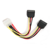 Gembird CC-SATA-PSY-0.3M SATA-kabel 0,3 m Flerfarvet